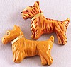 BP251 corn bakelite scottie pin